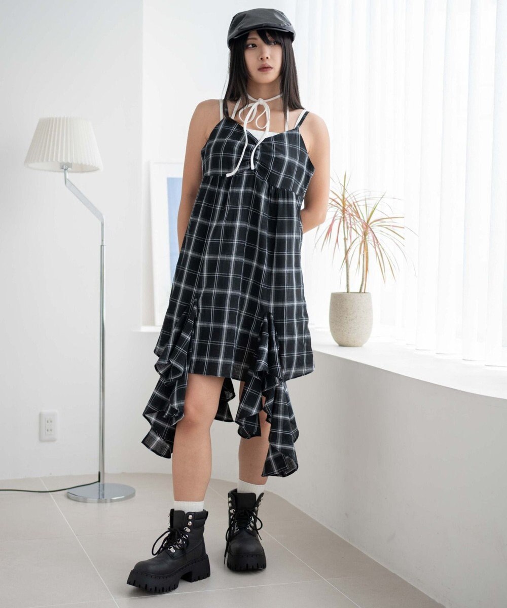 WEGO 【カップ付きインナー】なちゅ盛れカップインマルチWAYキャミ 