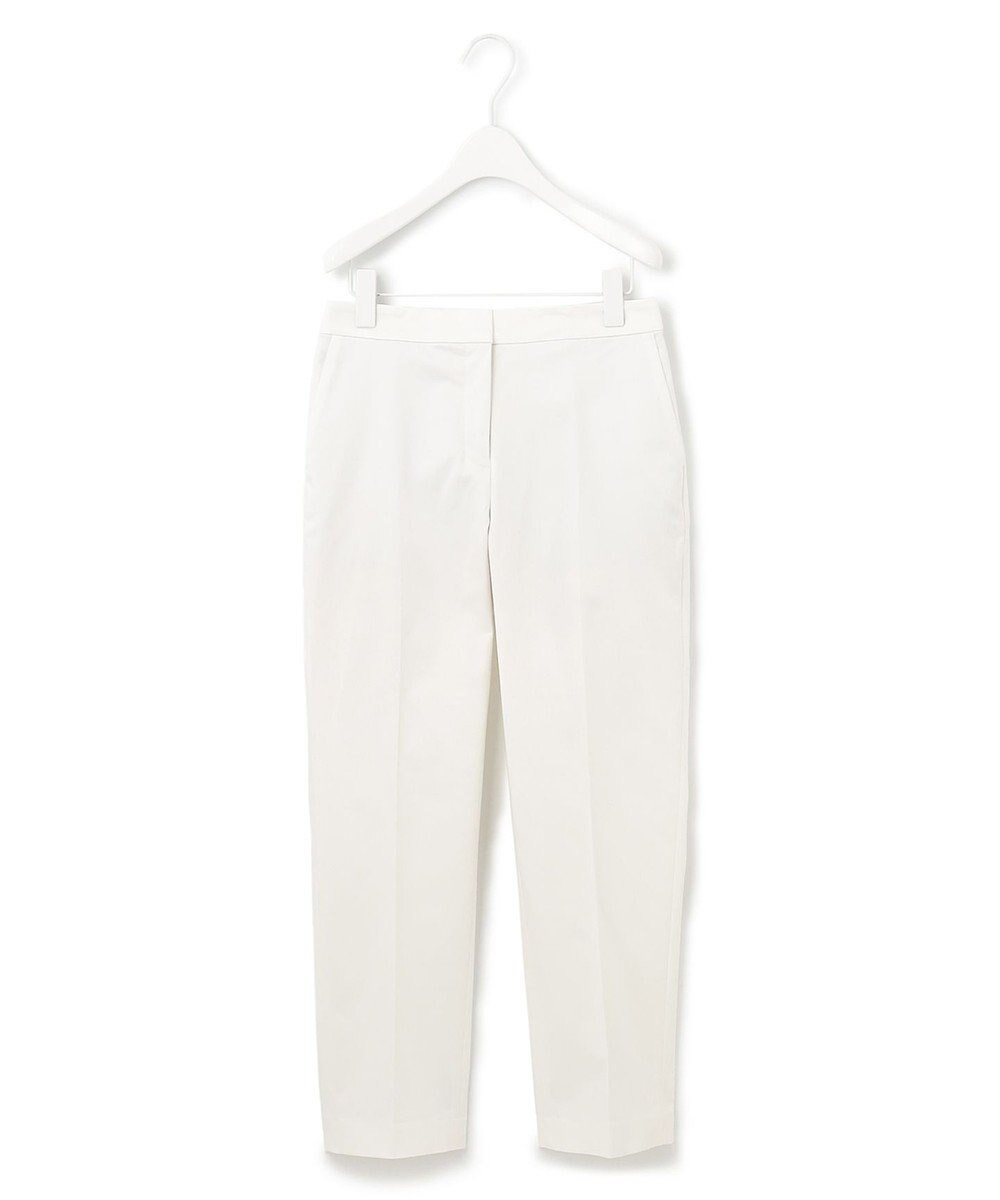 ICB 【洗える】T/Cストレッチサテン スティックパンツ 