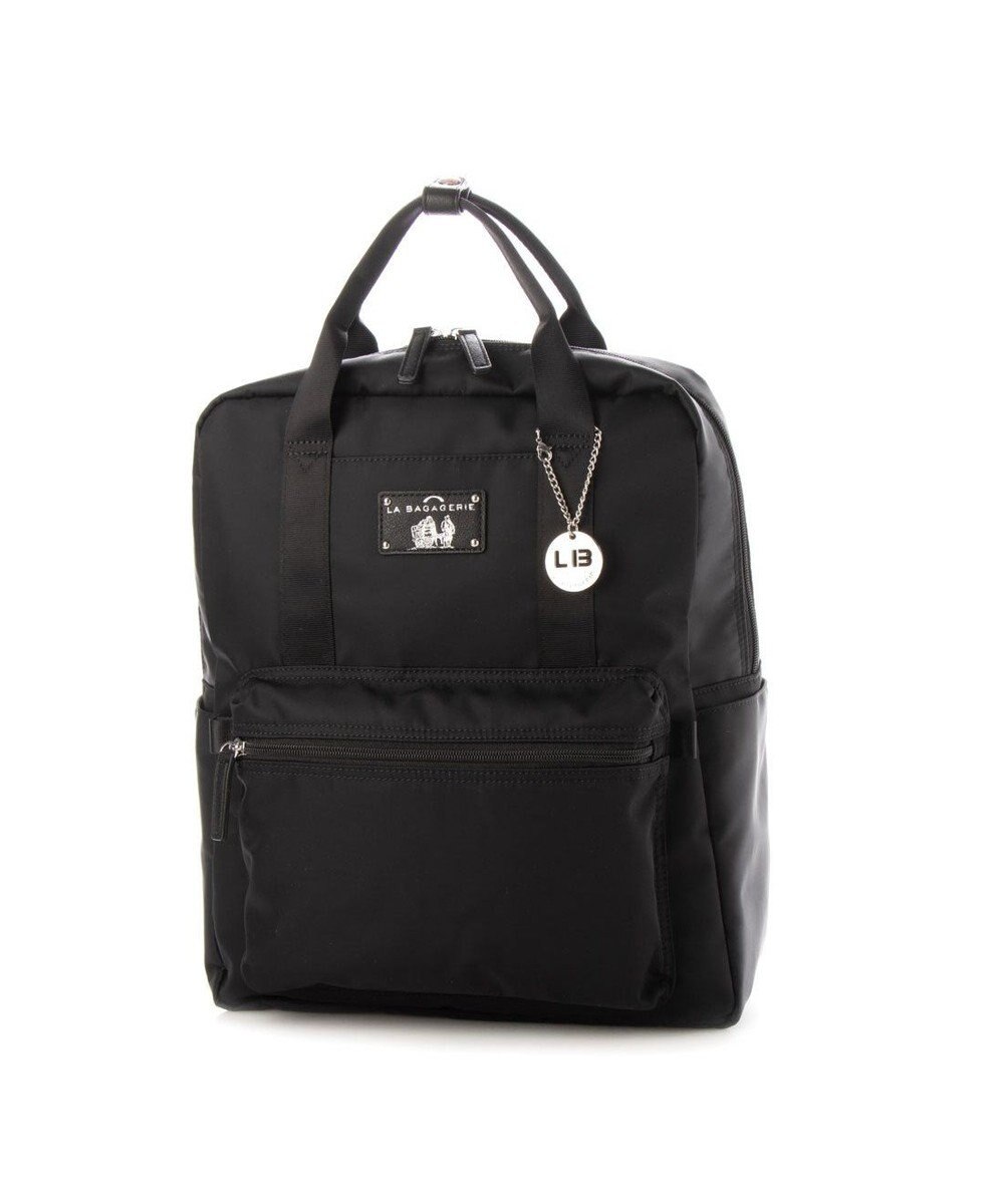 LA BAGAGERIE 10ポケット持ち手付きリュック Lサイズ 
