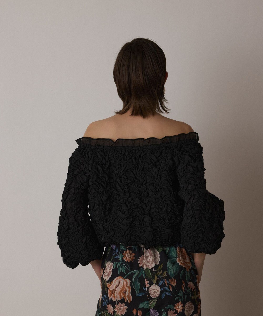 GRACE CONTINENTAL シャーリングトップ 