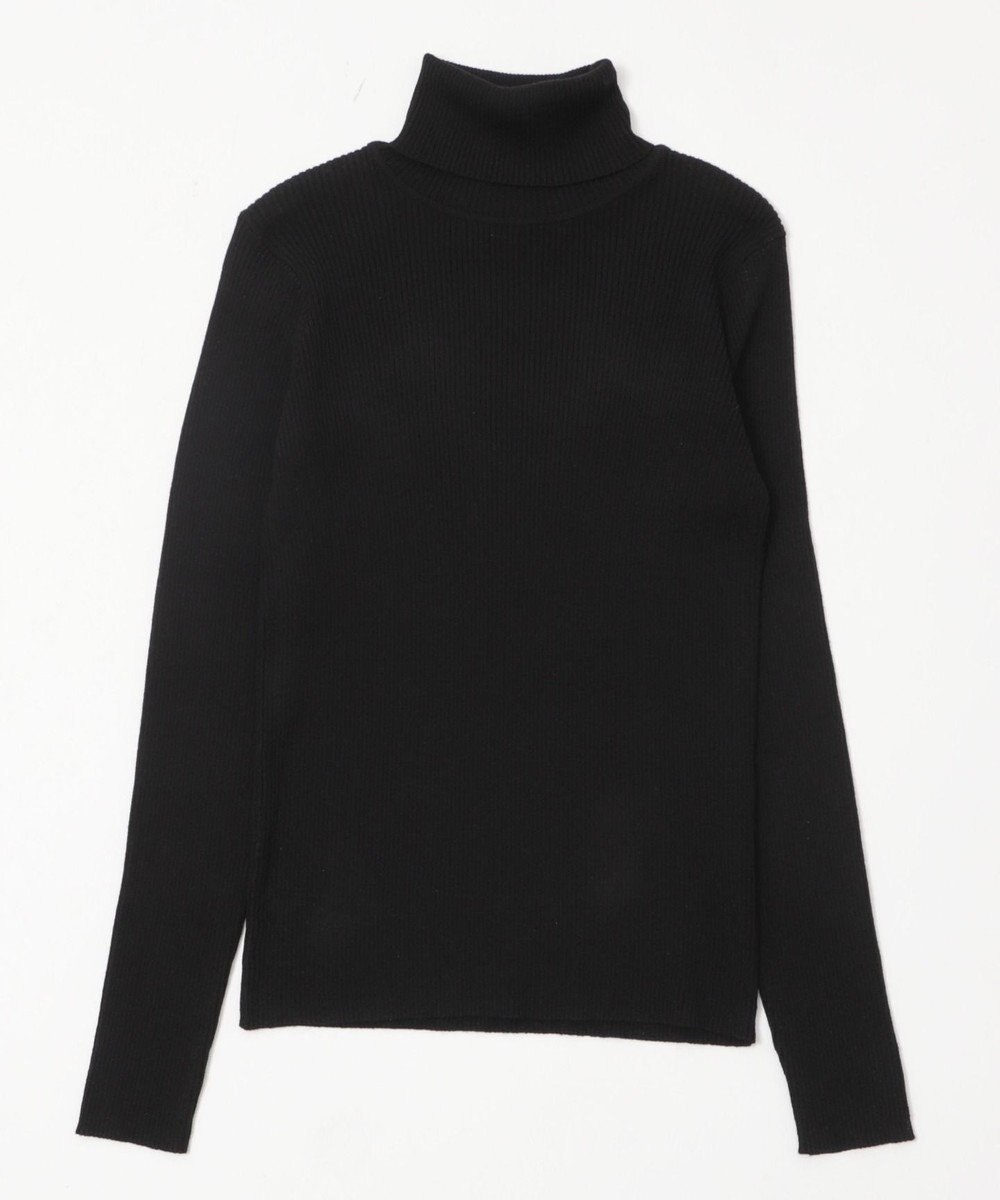 WEGO 【2025年秋冬新作】リブタートルニット 