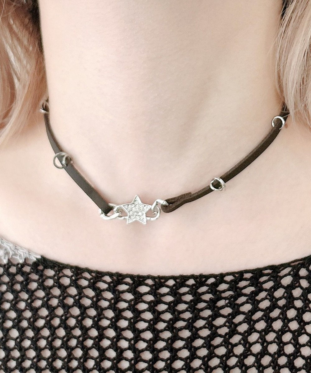 WEGO LキラモチーフPUチョーカー 