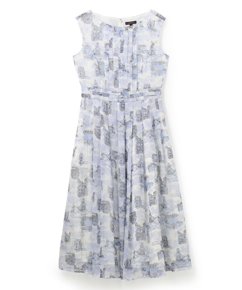 TOCCA 【星風まどかさん着用】SEA BLUE ドレス 