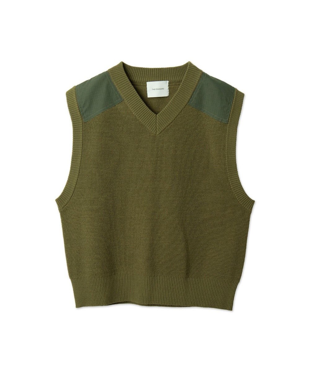 WEGO Vネックニットベスト 