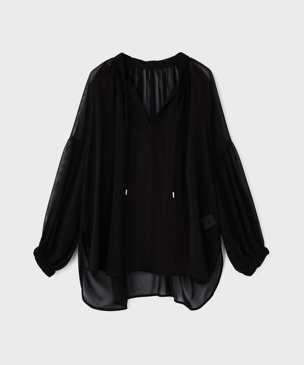 GRACE CONTINENTAL ボリュームカフタントップ 