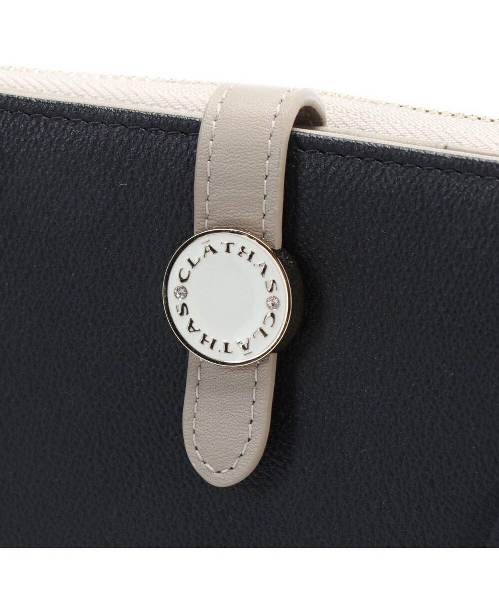 CLATHAS ブラン ラウンドファスナー長財布 