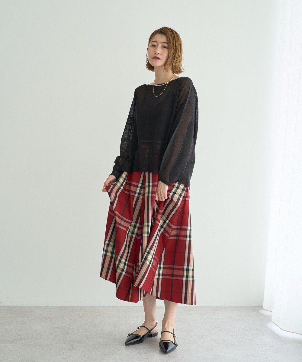 YECCA VECCA シアーニットプルオーバー 