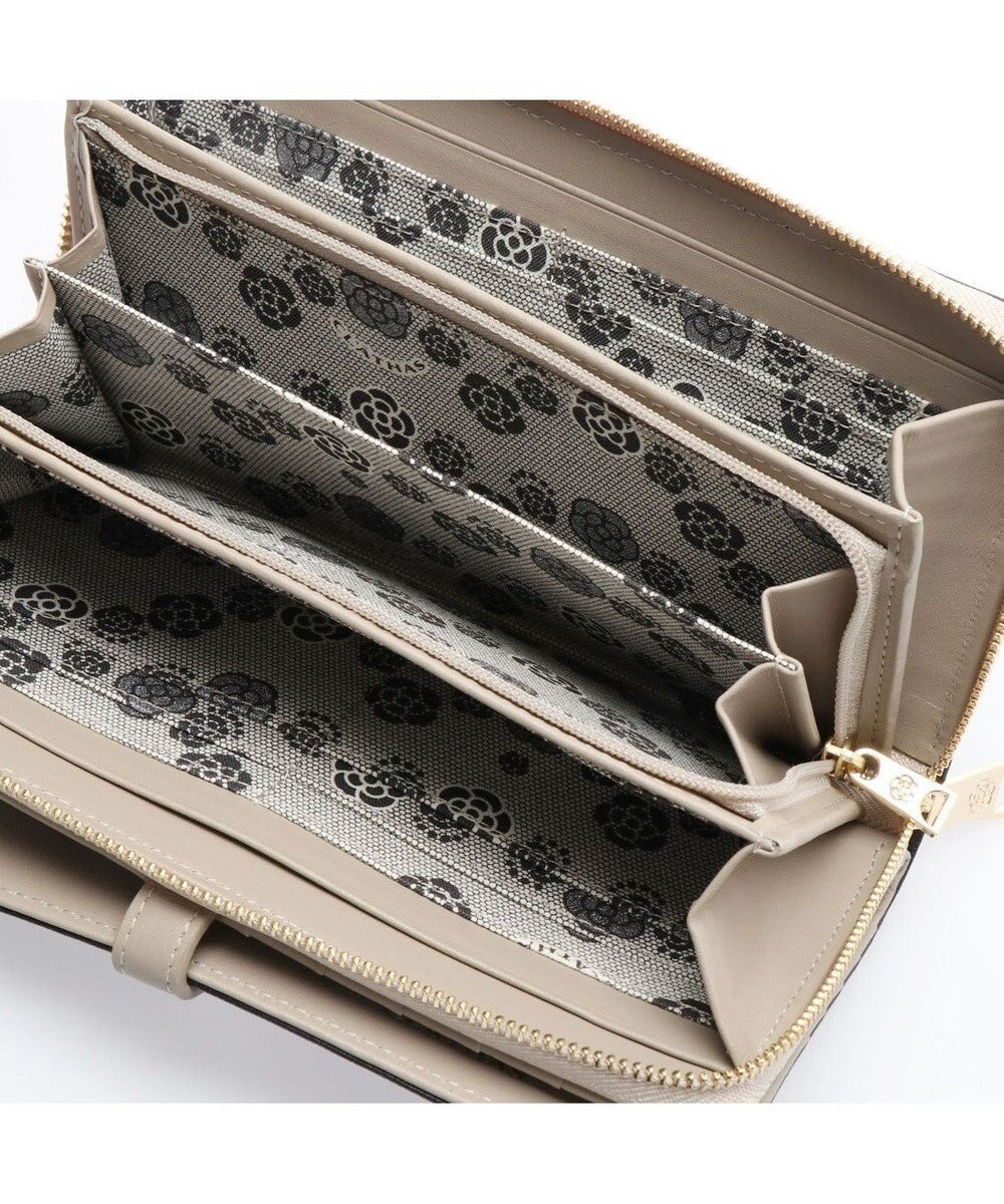 CLATHAS ブラン ラウンドファスナー長財布 