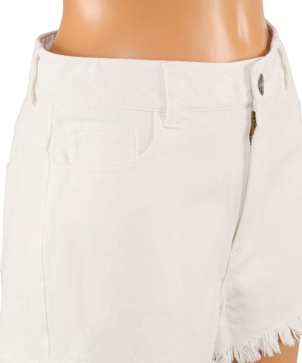 San-ai Resort（三愛水着楽園） ビーチデニム（ホワイト）　S・M・L【San-ai Resort（サンアイリゾート）】 