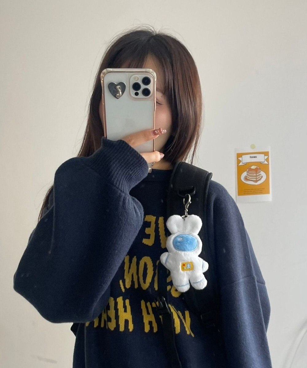 WEGO スペースラビットぬいぐるみキーホルダー 