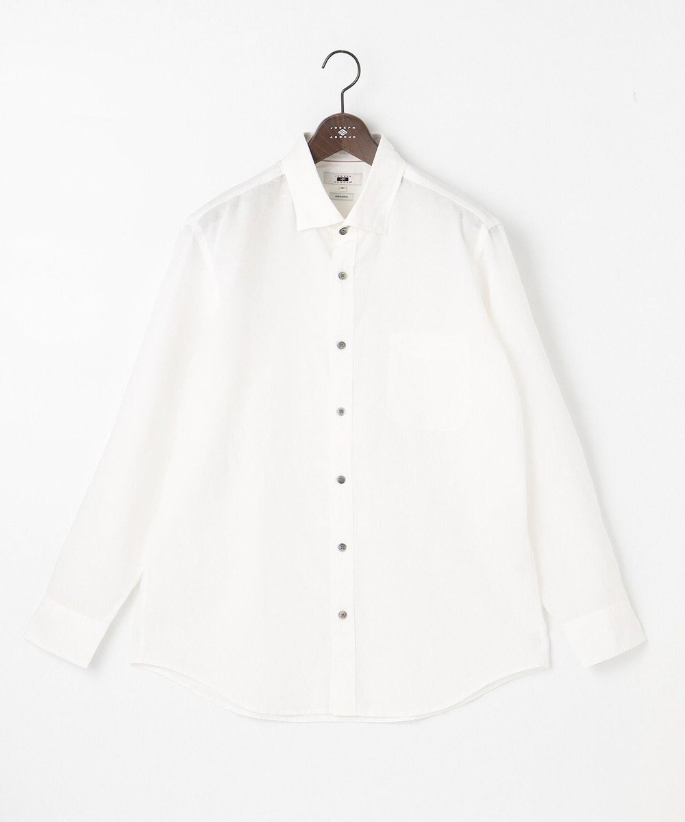 JOSEPH ABBOUD 【キングサイズ・オーガニックコットン】リヨセルリネン シャツ 