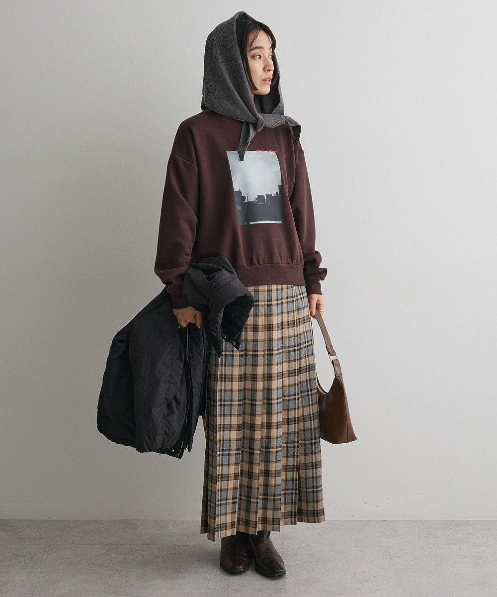 CRAFT STANDARD BOUTIQUE 12GGフルニードルニットスカーフ 