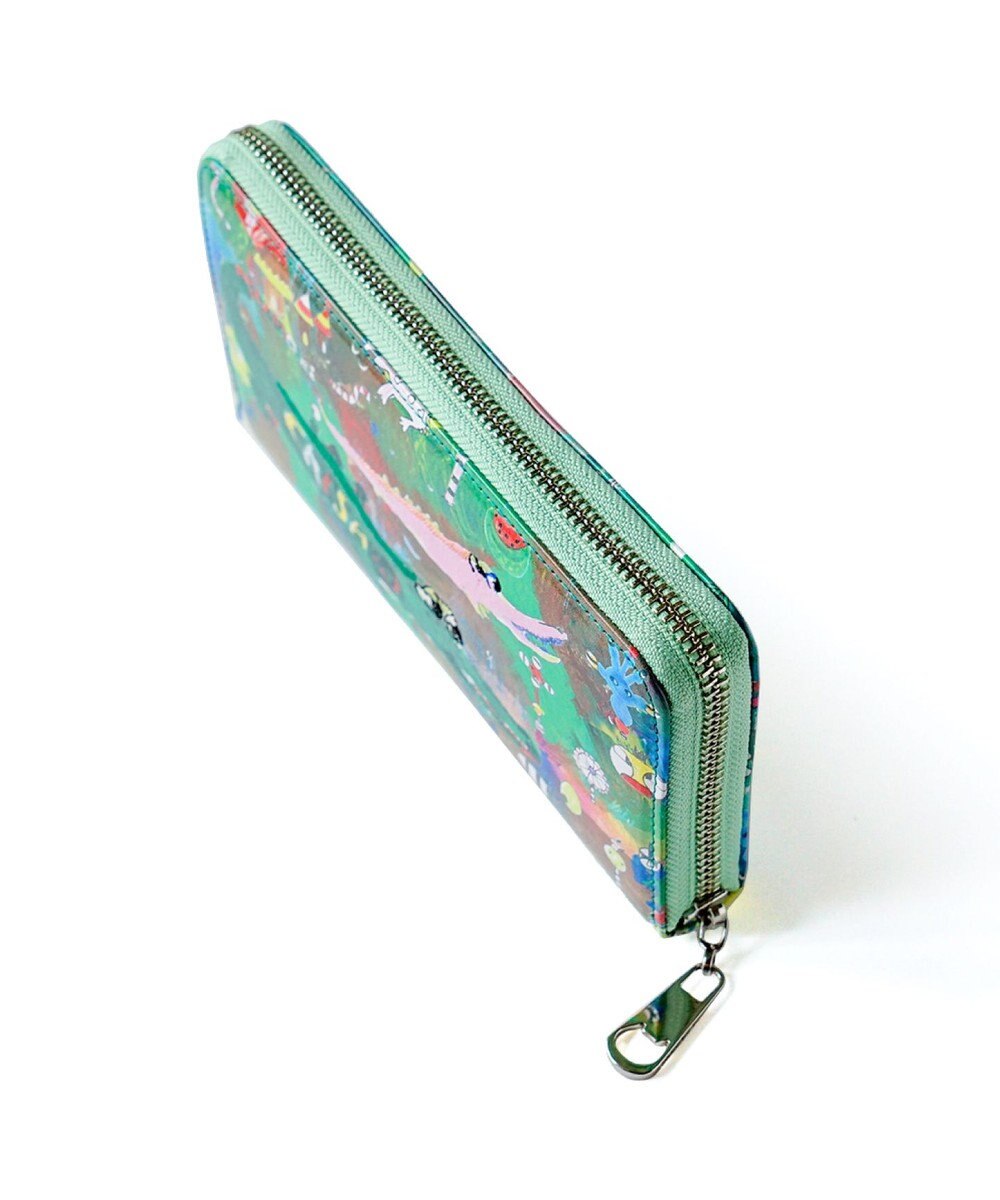 tsumori chisato CARRY カモフラージュサファリ　ラウンドファスナー長財布 