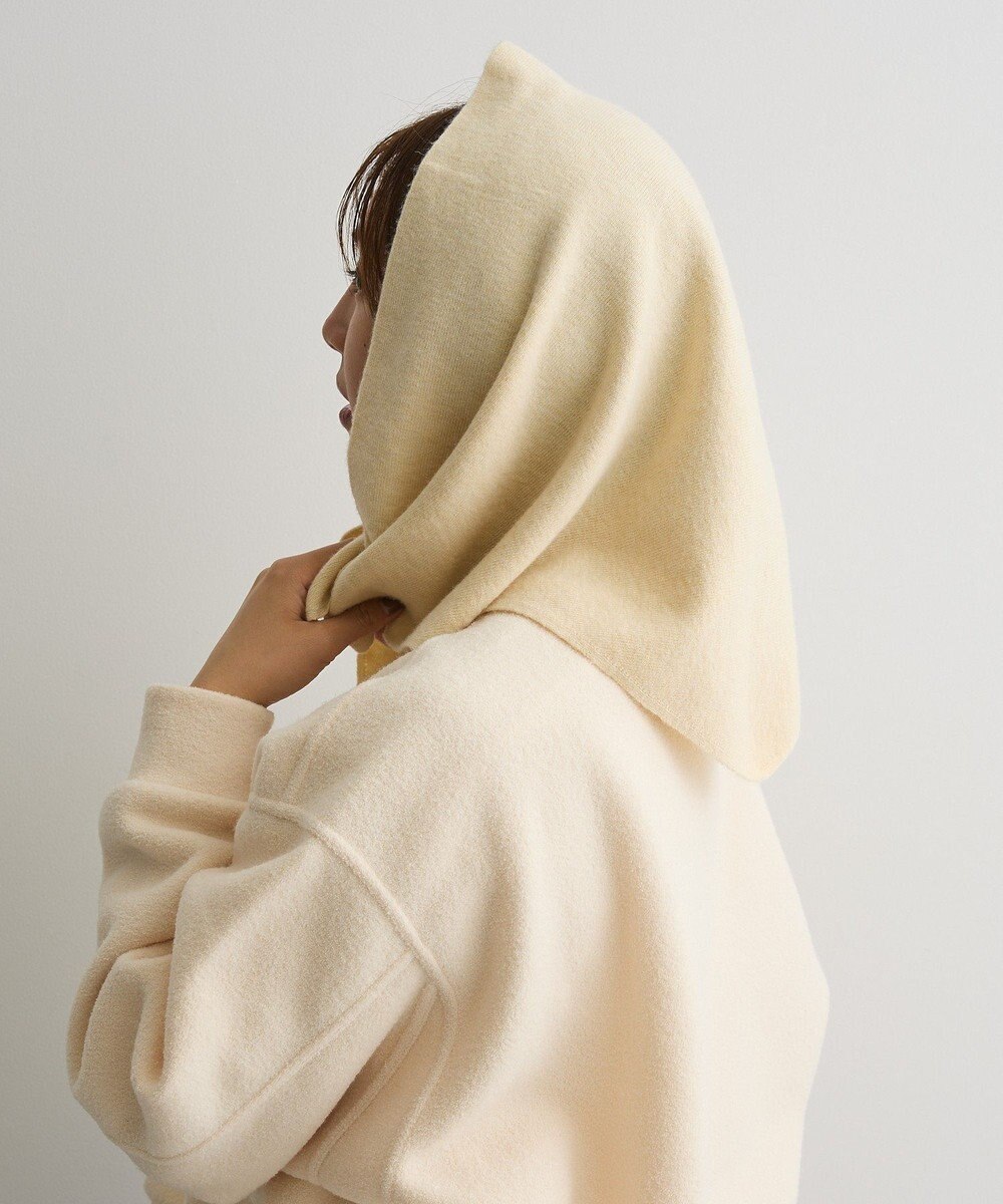 CRAFT STANDARD BOUTIQUE 12GGフルニードルニットスカーフ 