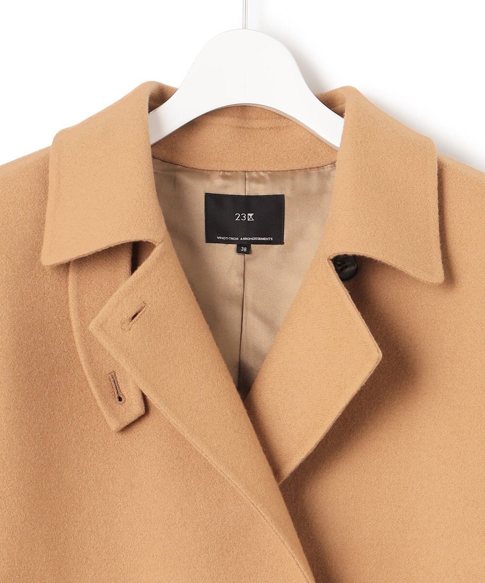 23区 【滝沢眞規子さん着用】ウールリバー  コート 