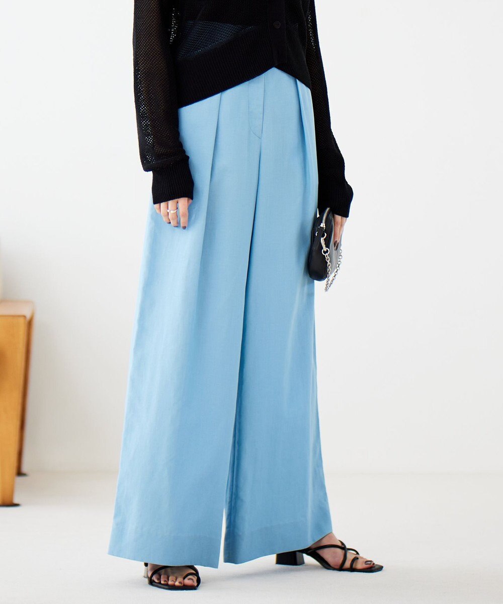 ICB 【洗える】 UnleashLite タックパンツ 