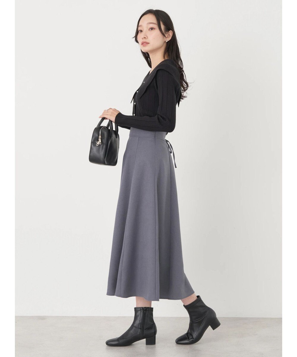 earth music&ecology バックレースアップスカート 