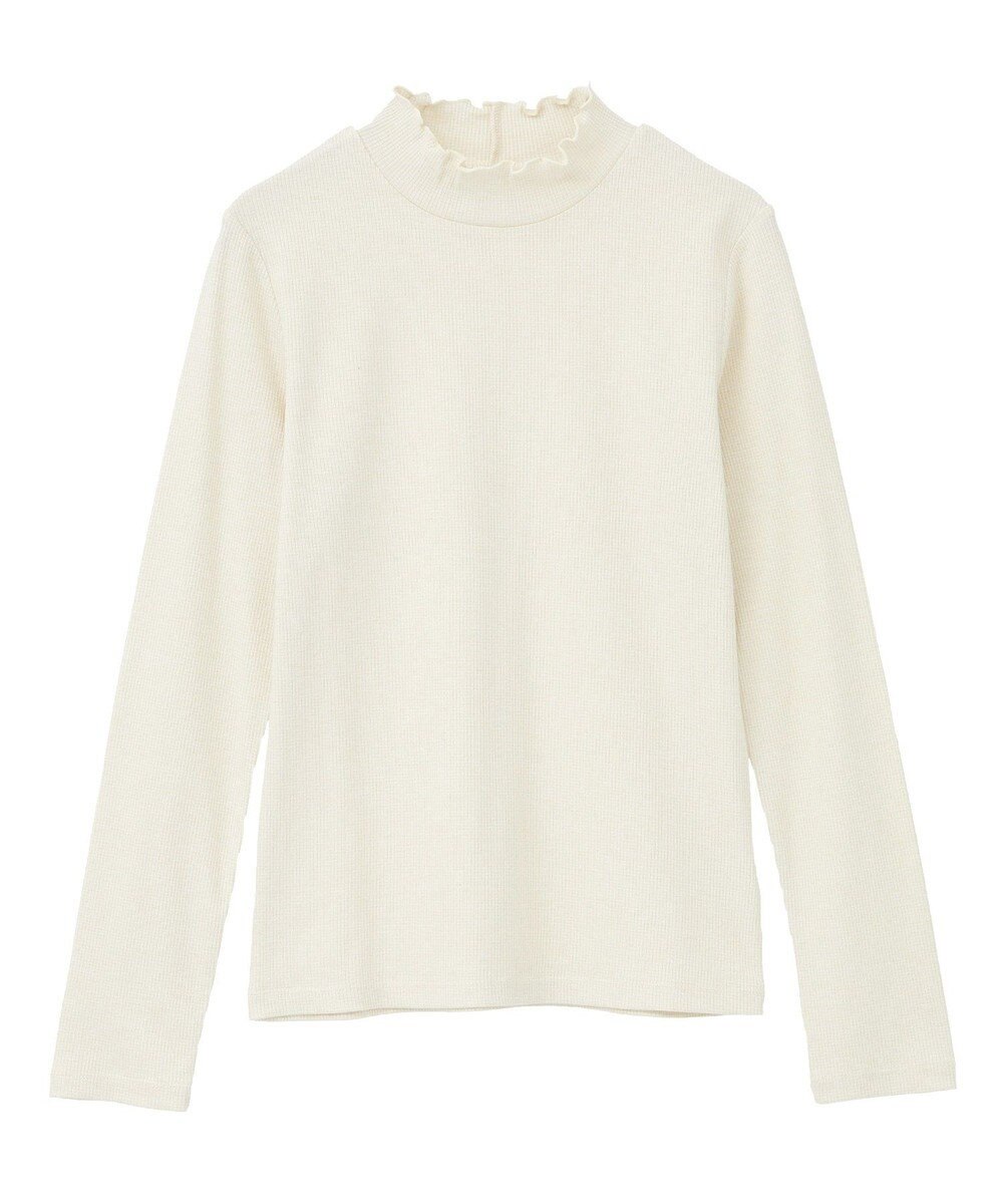 earth music&ecology ラメテレコハイネックプルオーバー 