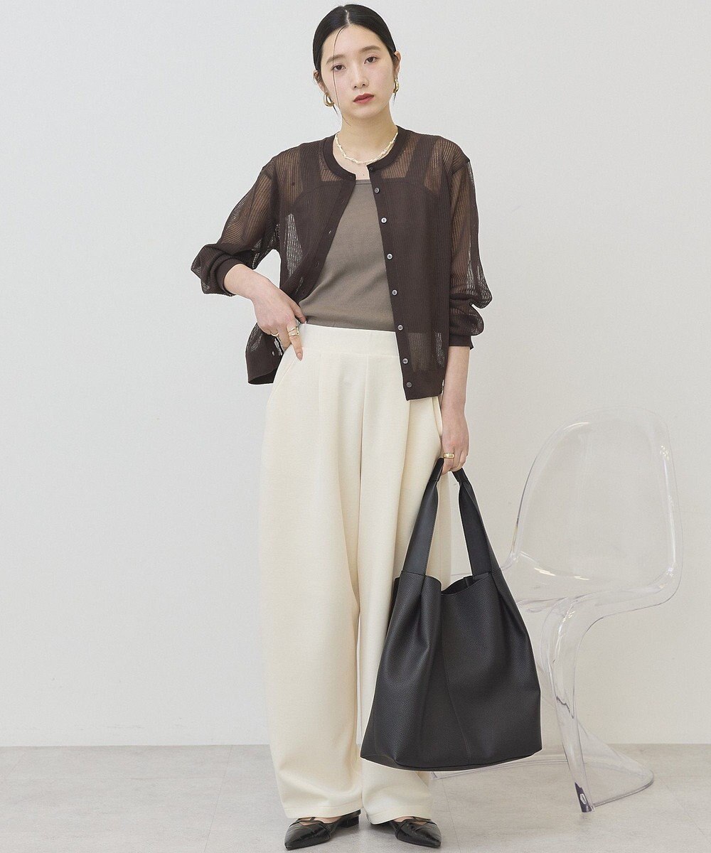 AMERICAN HOLIC シアーリブニットカーディガン 