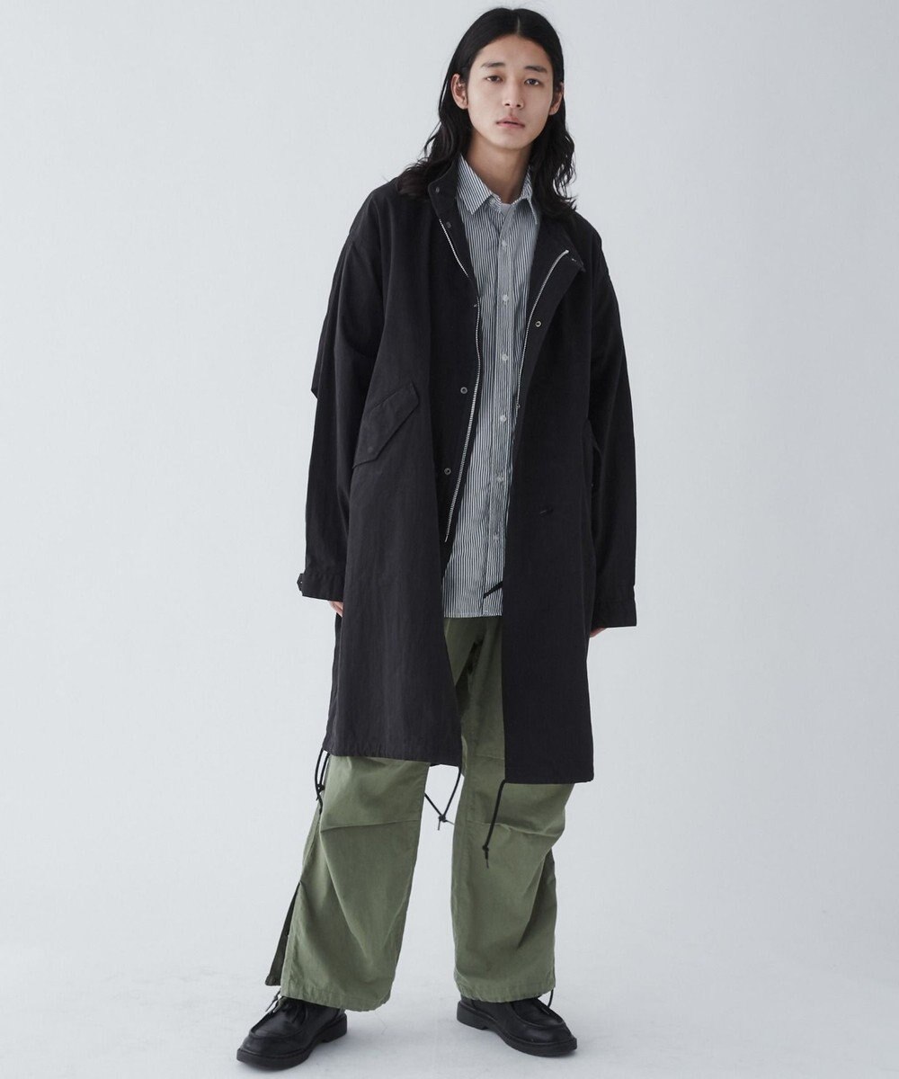 WEGO 【ユニセックス着用ITEM】サイドスリットモッズコート 