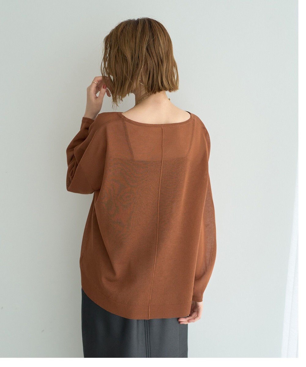 YECCA VECCA シアーニットプルオーバー 