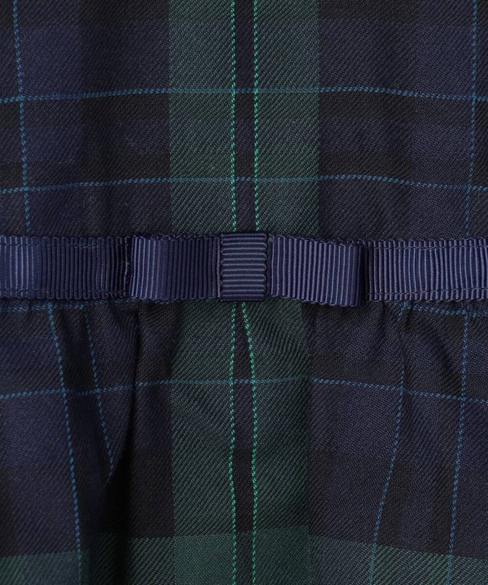 組曲 KIDS 【110-140㎝】クラシックチェック ワンピース 