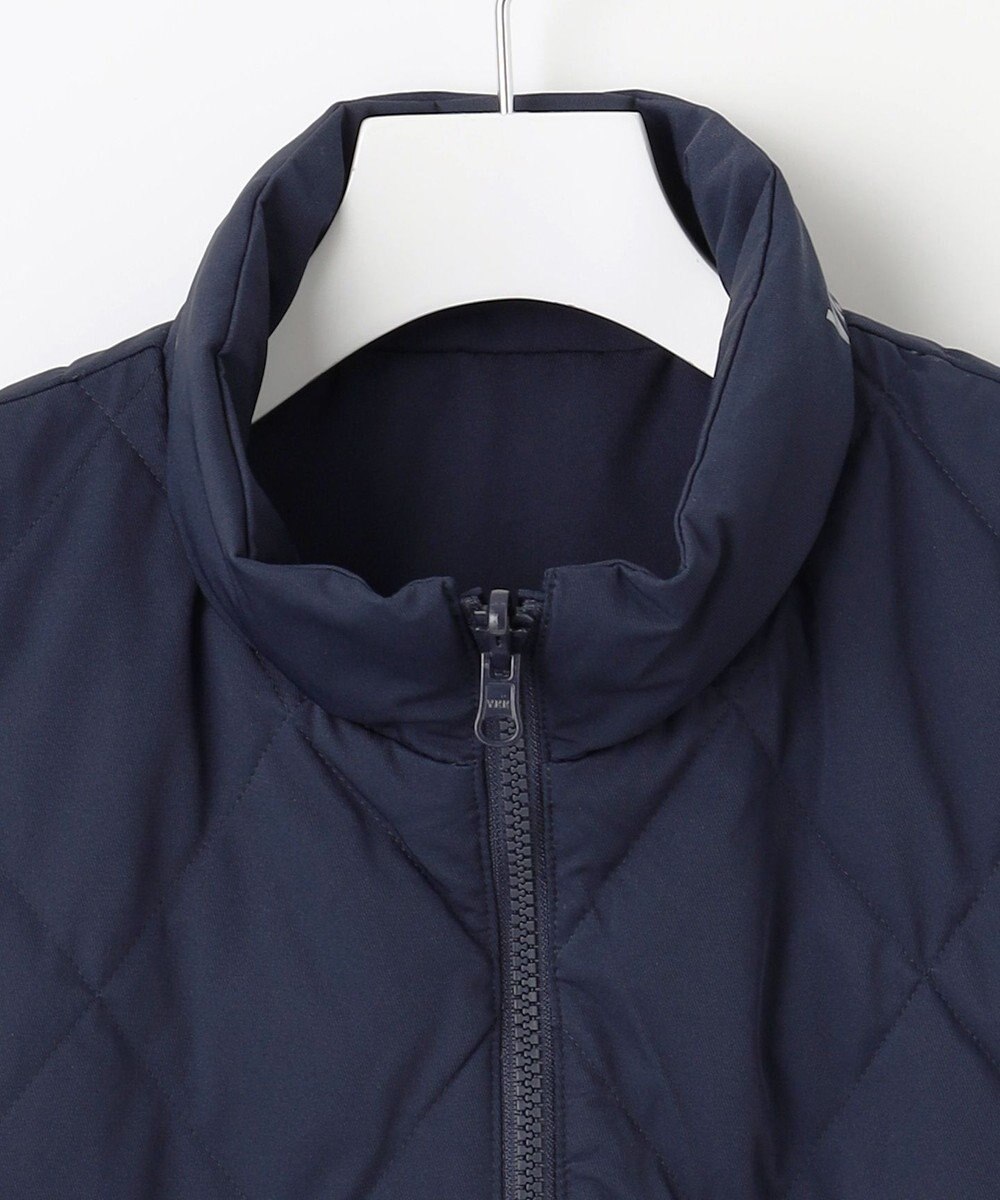 23区GOLF 【MEN】両面使える！チェック×無地 ダウンベスト 