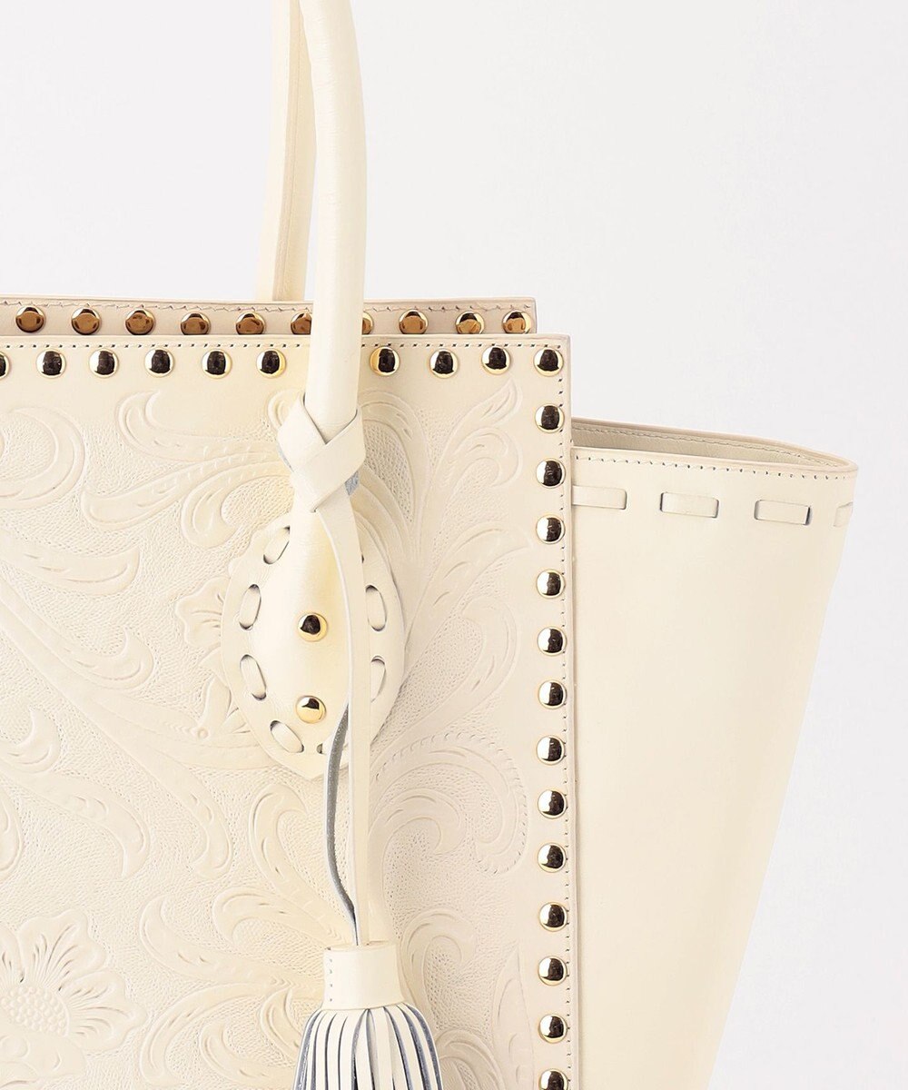 GRACE CONTINENTAL Studs tote bag 