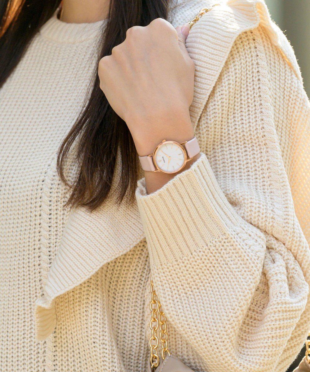 CITIZEN 【少し大きめ30mm】カジュアルファッションにあわせやすいシンプルなデザイン ソーラーテック電波時計 