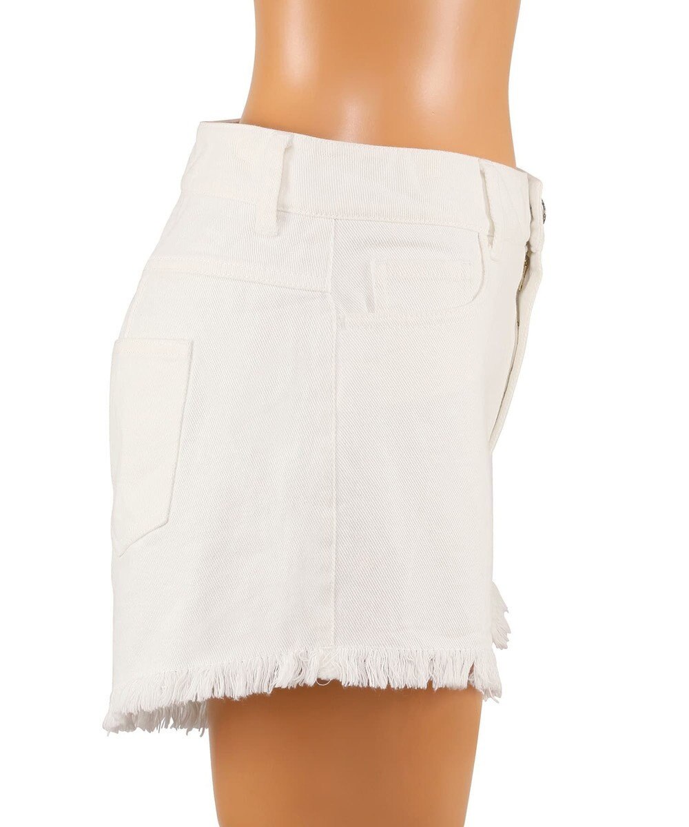 San-ai Resort（三愛水着楽園） ビーチデニム（ホワイト）　S・M・L【San-ai Resort（サンアイリゾート）】 