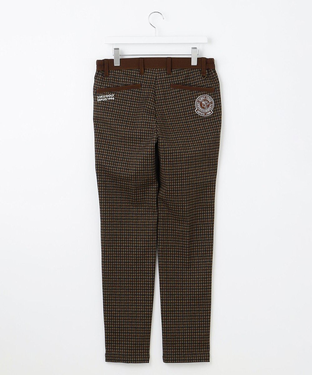 23区GOLF 【MEN】ガンクラブチェックプリントパンツ 