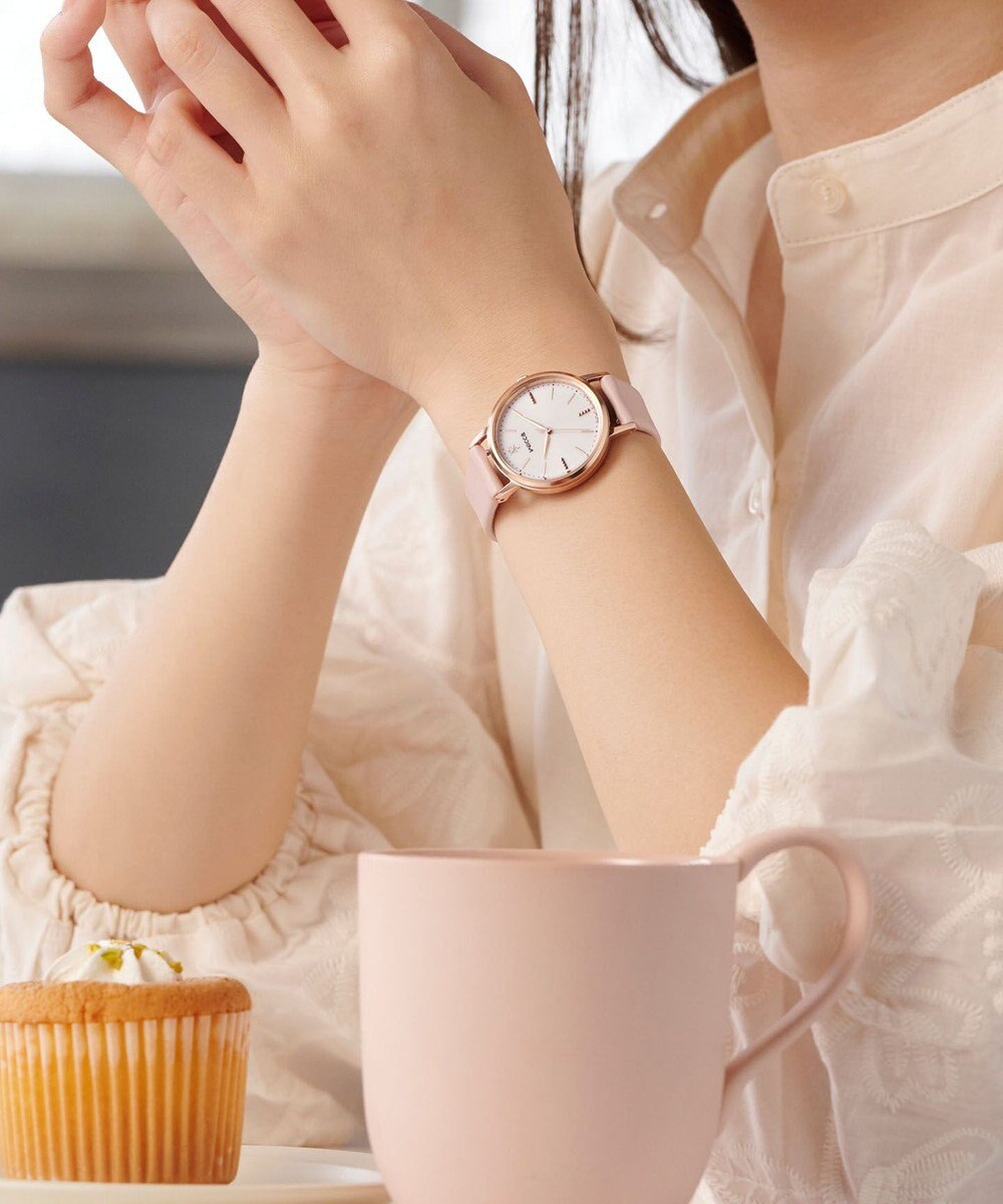 CITIZEN 【少し大きめ30mm】カジュアルファッションにあわせやすいシンプルなデザイン ソーラーテック電波時計 