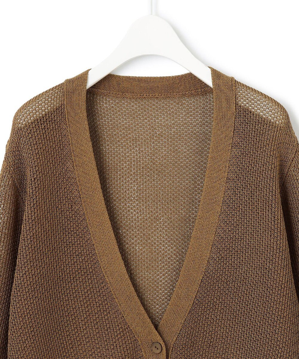 ICB 【洗える】 コイルメッシュ カーディガン 