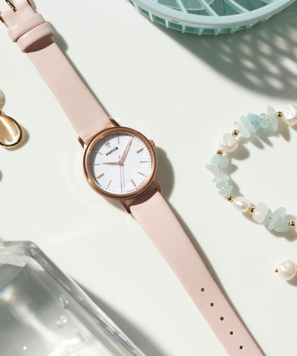 CITIZEN 【少し大きめ30mm】カジュアルファッションにあわせやすいシンプルなデザイン ソーラーテック電波時計 