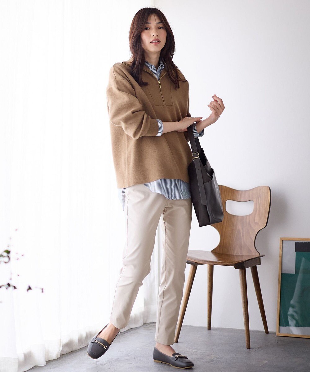 ANY 【手洗い可能/抗菌防臭/UVカット/速乾】レギュラーカラーシャツ 