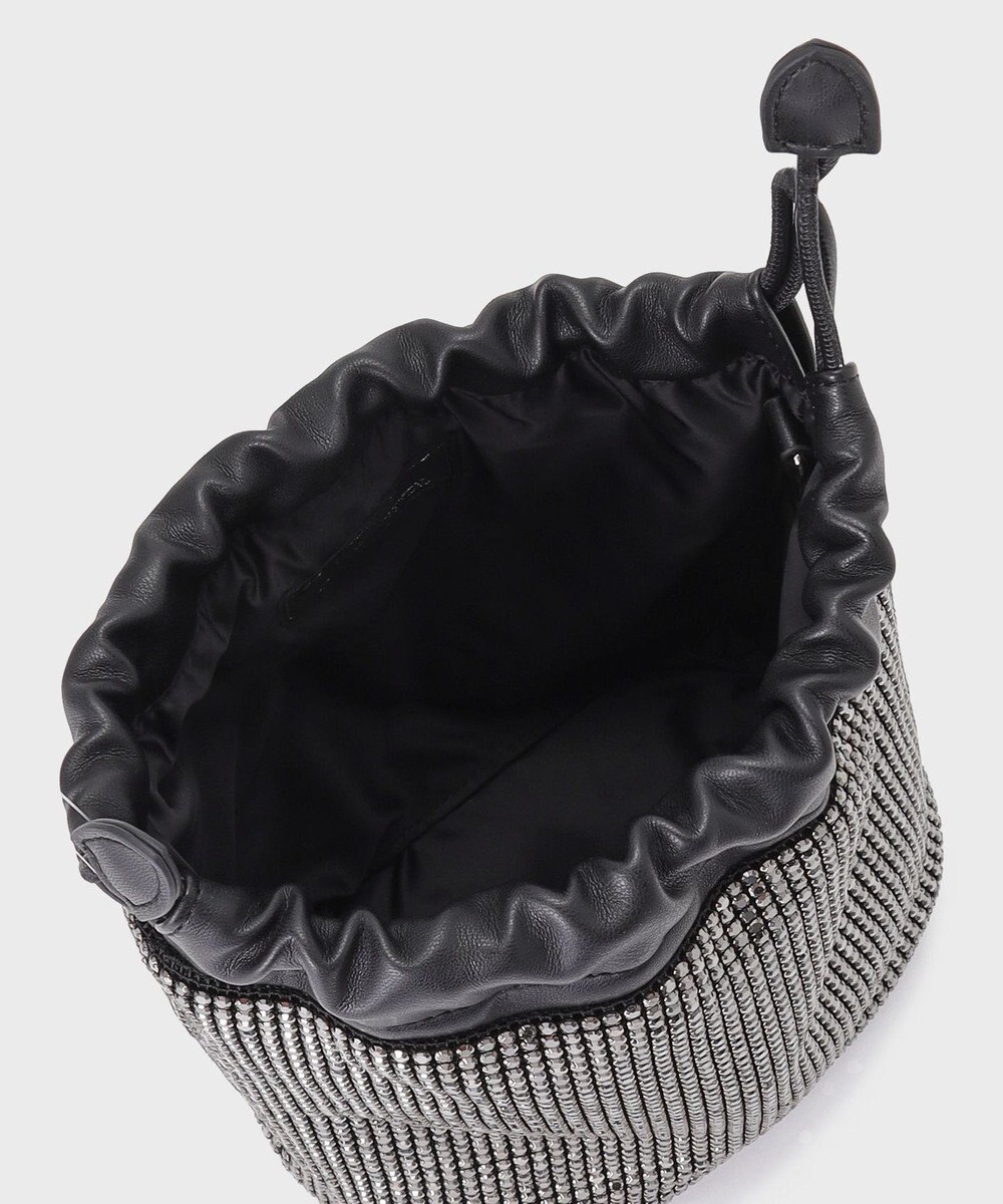 GRACE CONTINENTAL ラインストーンミニバッグ 