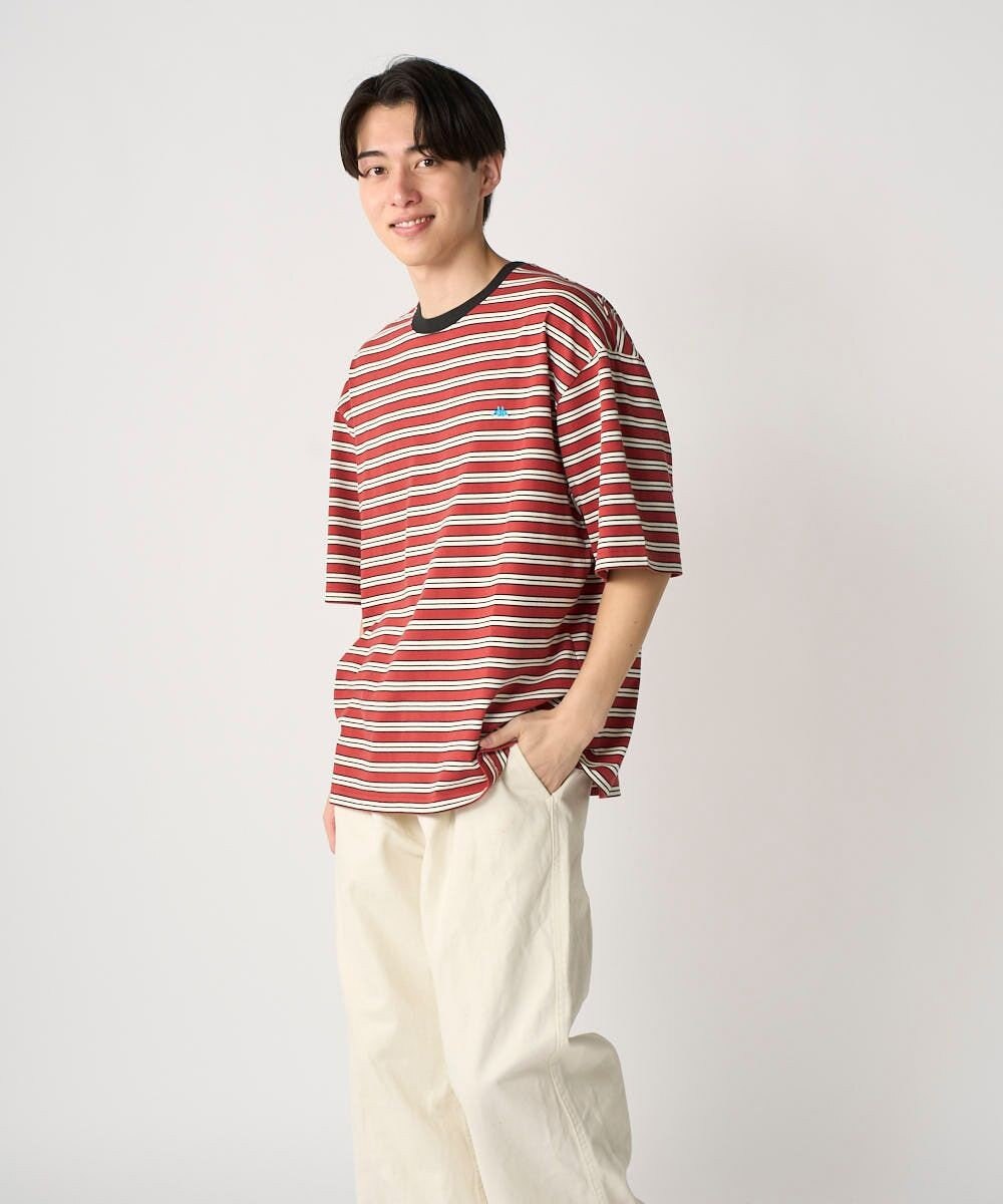 OP／FILA 【Kappa】ウェルネスクラブボーダーTシャツ 