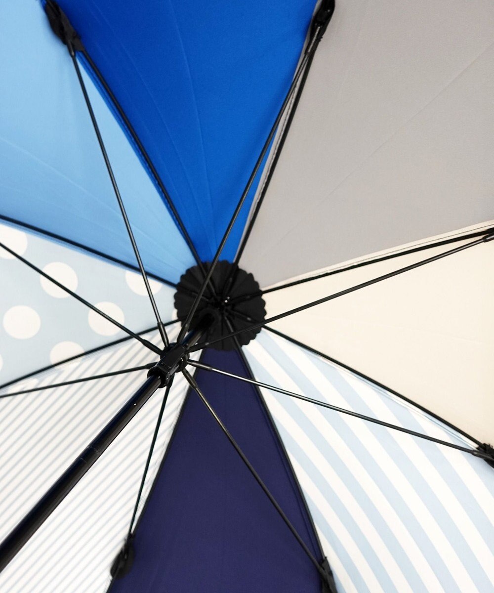 +RING 【UVカット95%以上】【UPF50＋】プラスリング 長傘60cm BLU T1277 