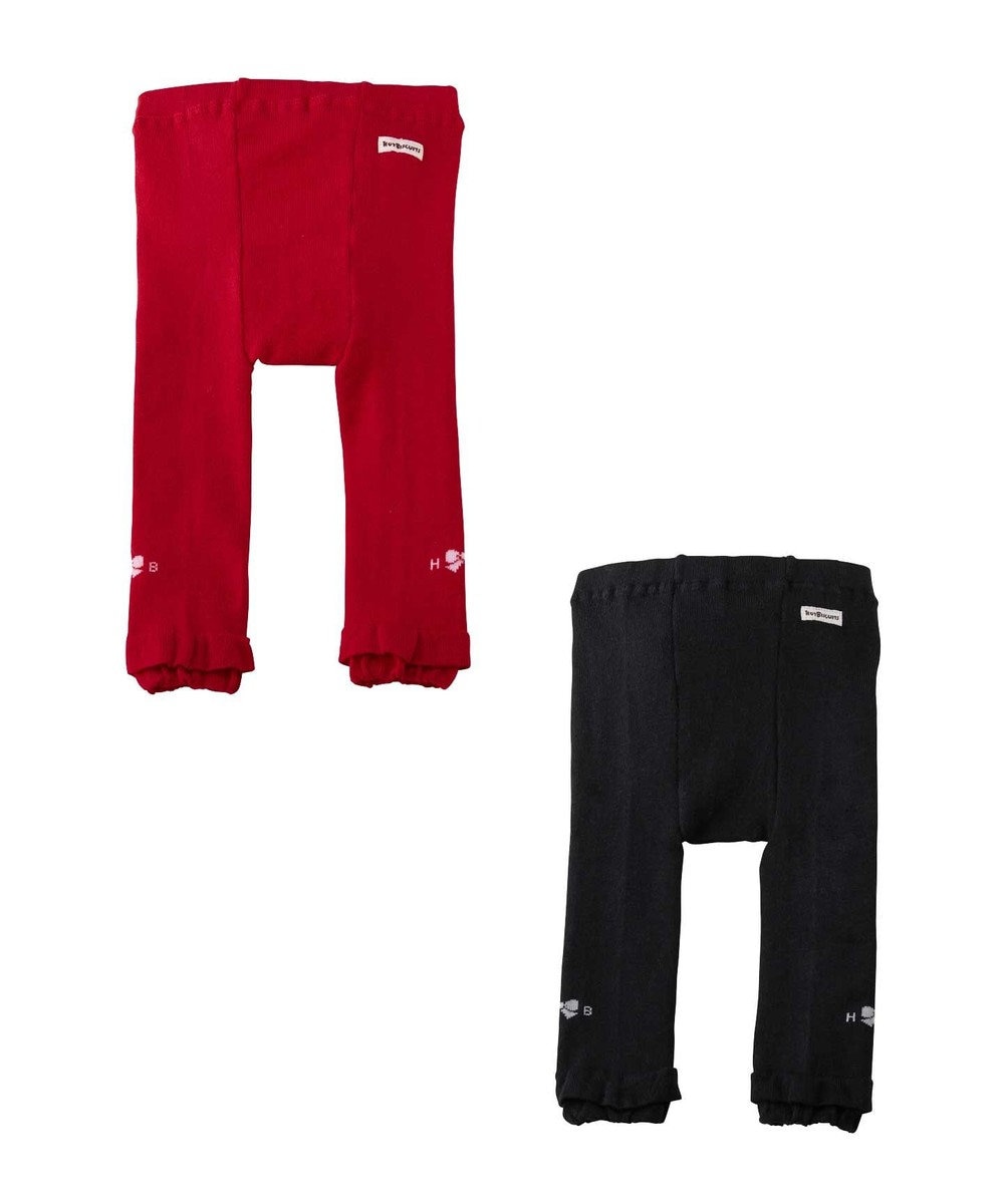 MIKI HOUSE HOT BISCUITS レギンス2枚セット 