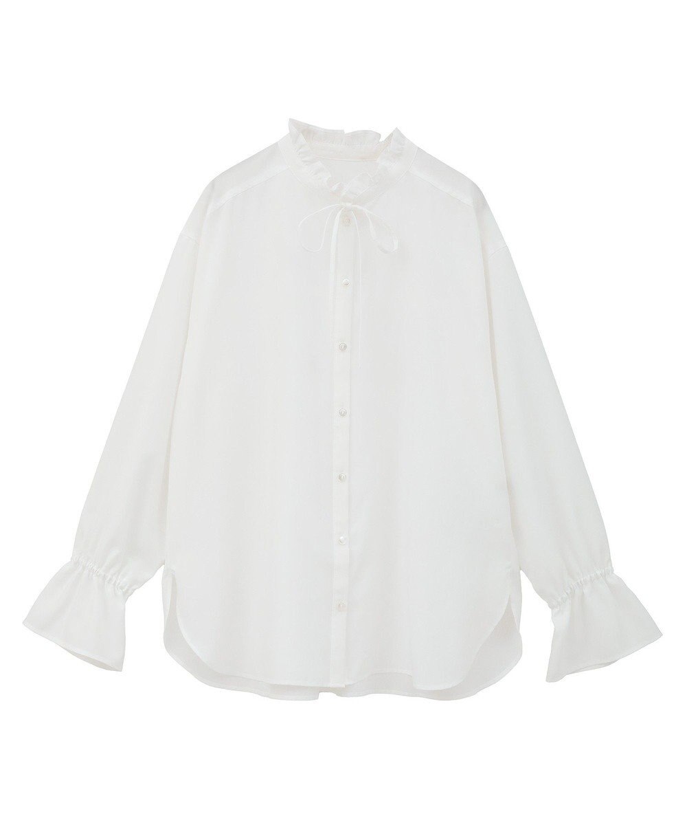 Green Parks フリルカラーインナーシャツ 