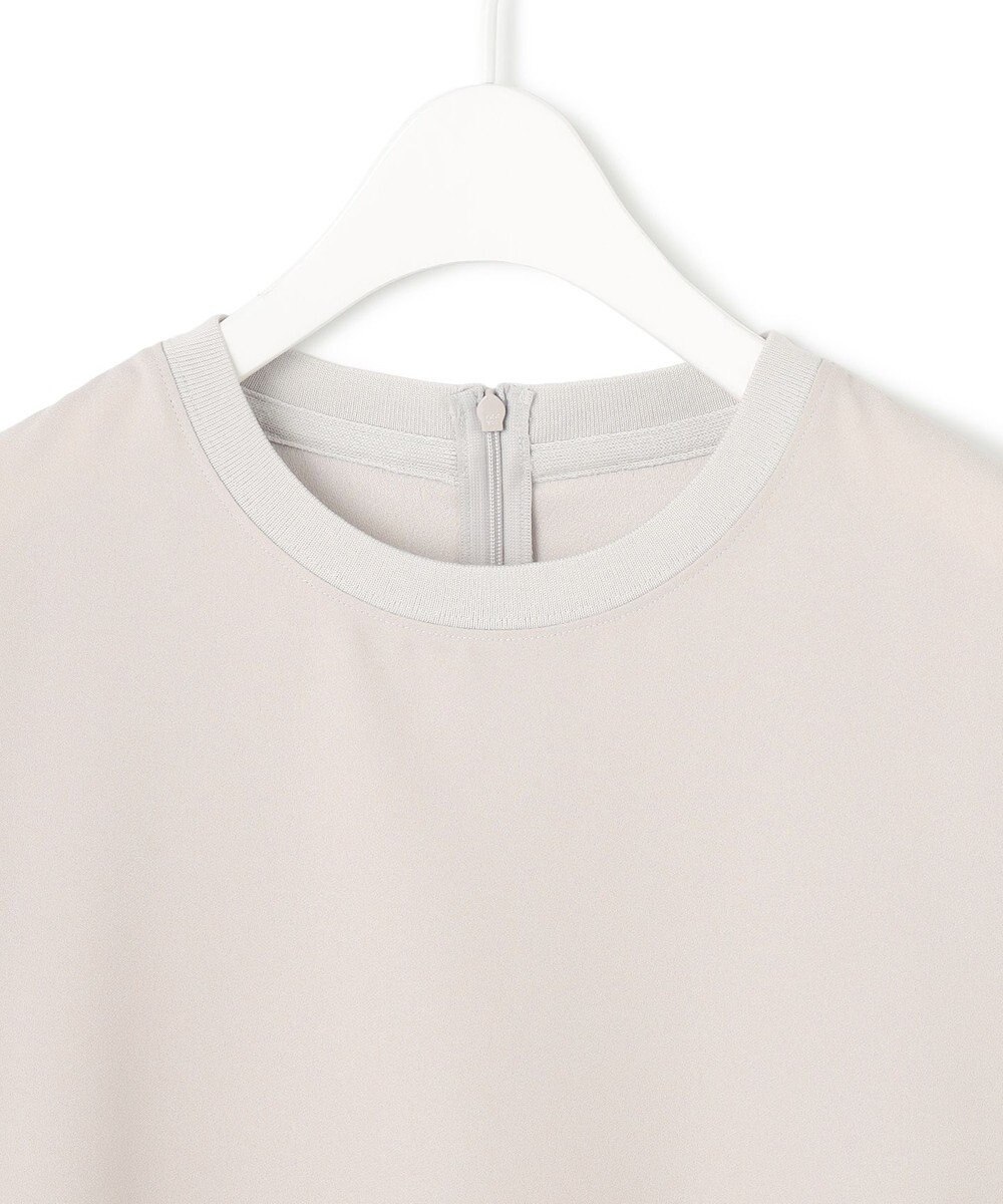 ICB L 【WEB限定・UVケア・速乾・洗える】 FluidBackSatin  Tブラウス 