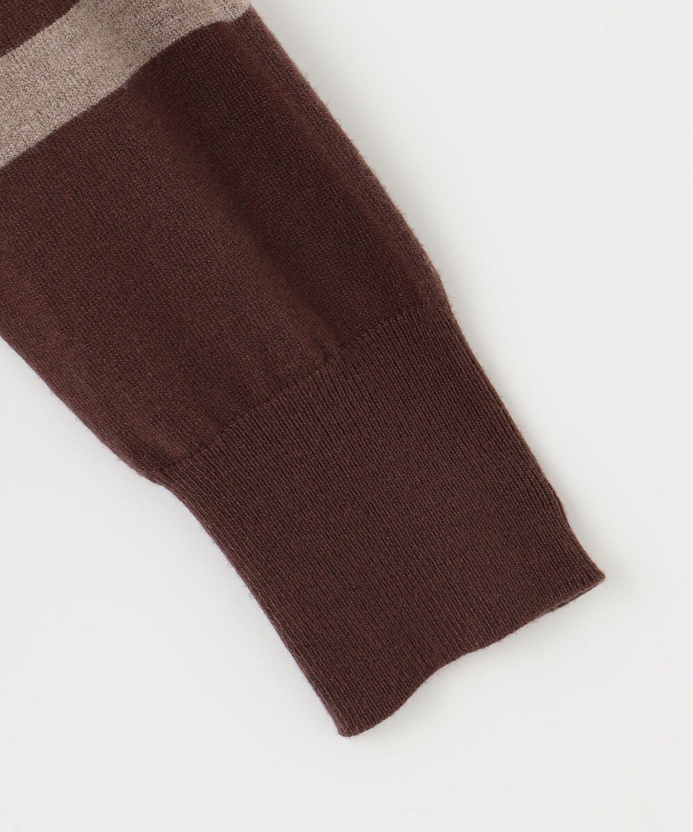 23区GOLF 【WOMEN/EC限定】カラーブロック モックニット 