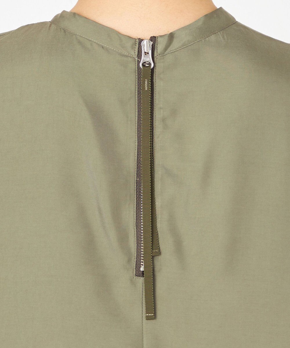 NAVE 【ReNAVE・セットアップ可/洗える/UVケア/接触冷感】フィブリルシャンブレー Tブラウス 