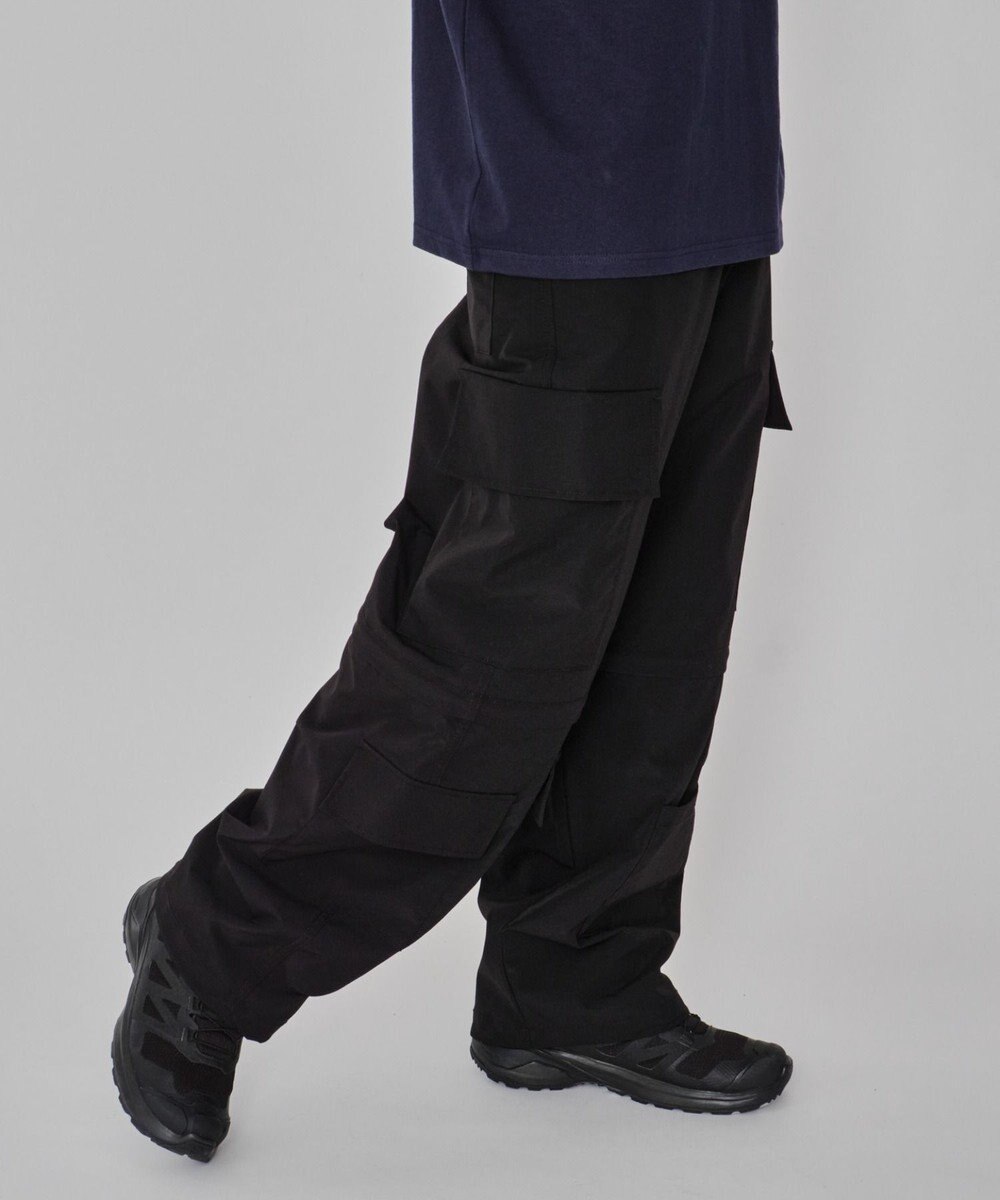 WEGO 【MLサイズ展開】2WAYリップストップカーゴパンツ 