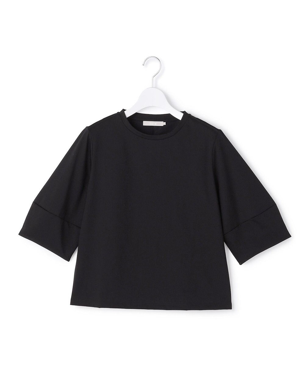 ICB L シャツジーナプレーディング ランタンスリーブカットソー 