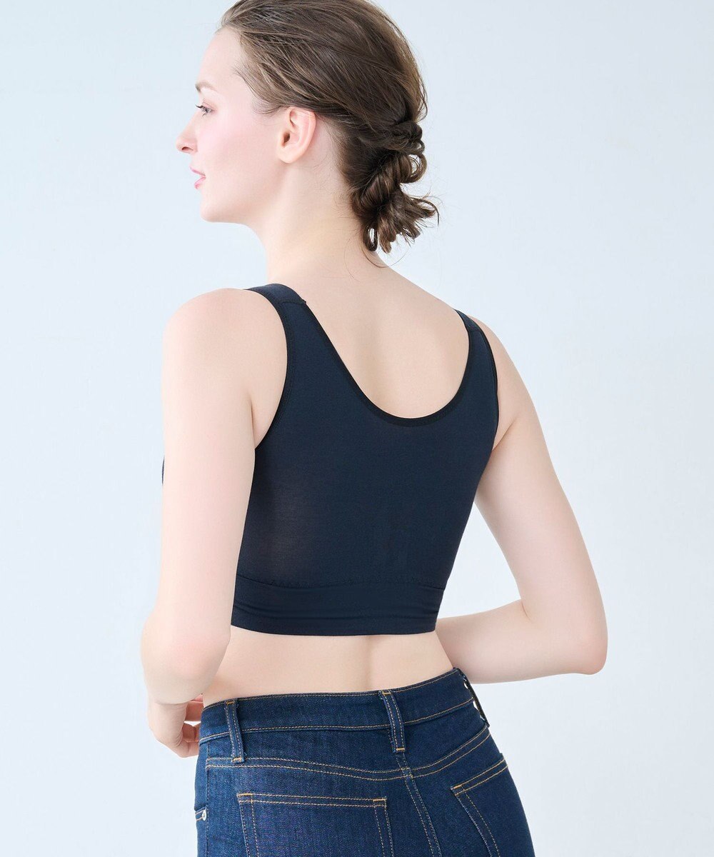 BRADELIS New York 【BRADELIS Me / ノンワイヤーブラジャー】オールインワンブラ ナイトブラ 補正 下着 24時間ラクに着用 綿混 しっかりフィット ブラデリス ME122105 