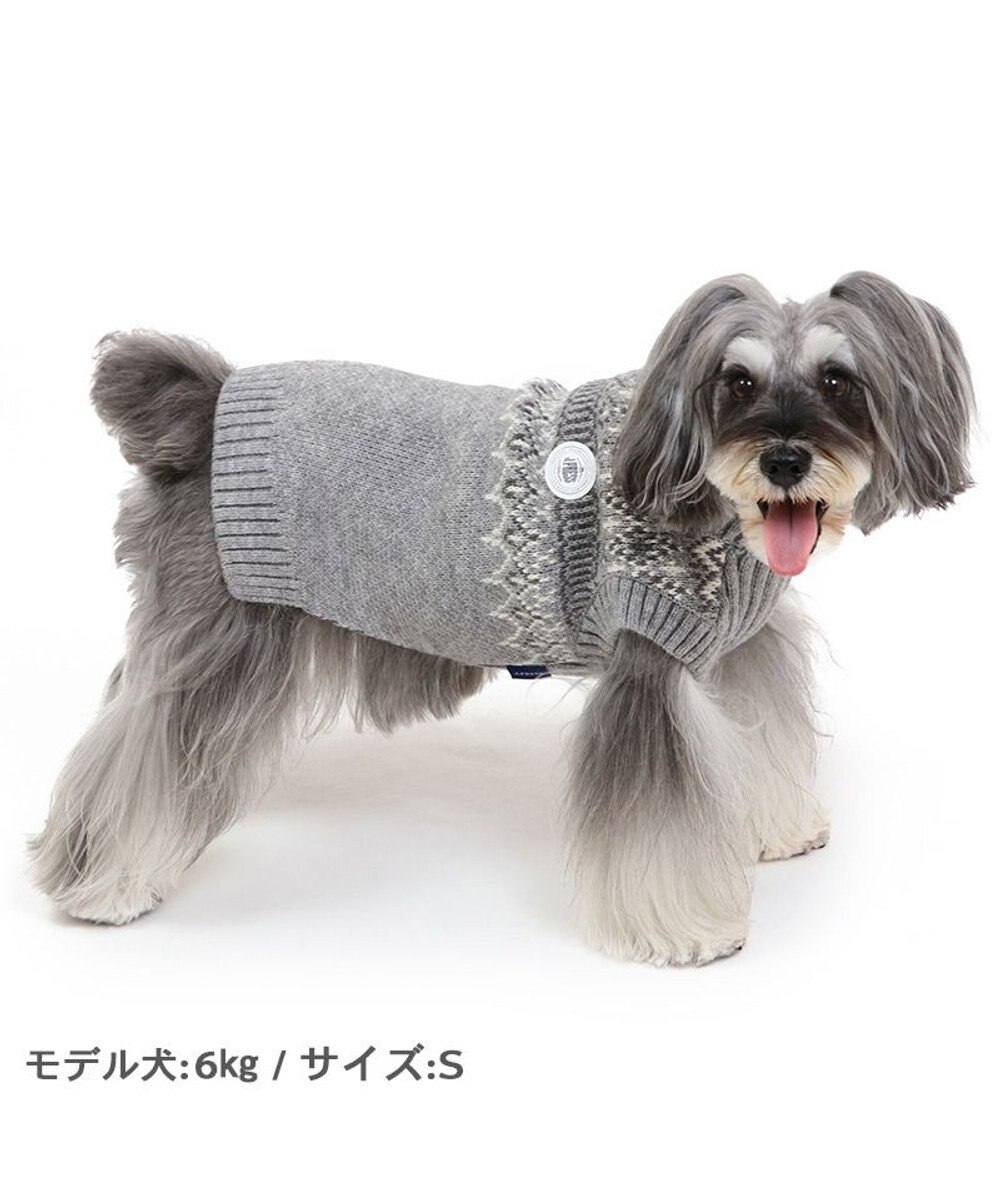 PET PARADISE J.PRESS ノルディク ニット 小型犬 