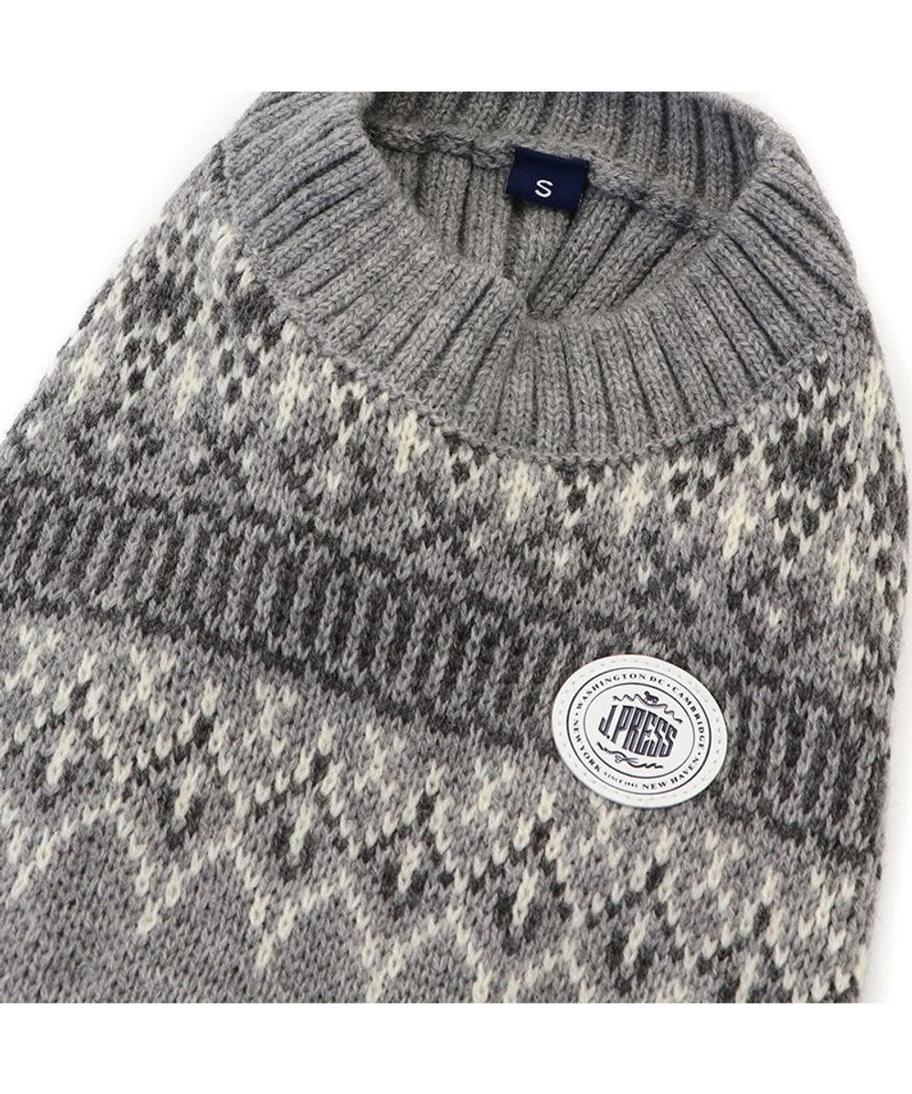 PET PARADISE J.PRESS ノルディク ニット 小型犬 