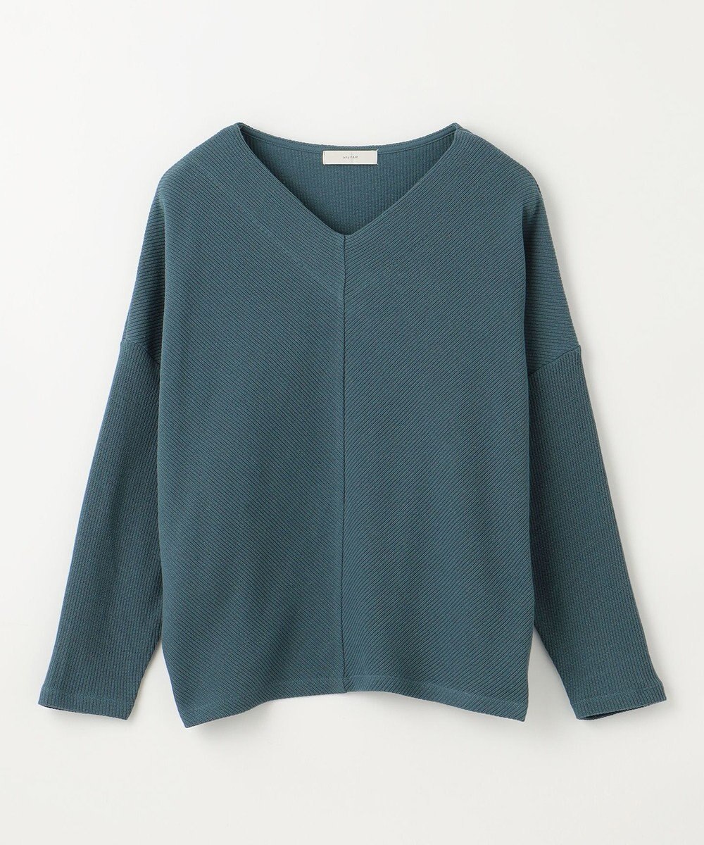 ANY 【洗濯機可能】Vネックニットソー 