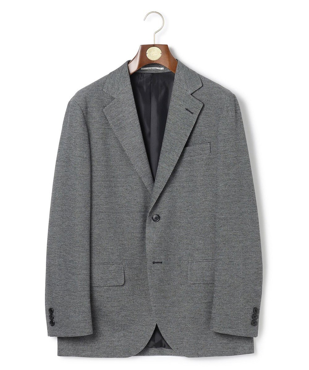 J.PRESS MEN 3シーズン着られる上質素材【ストレッチ / 吸水速乾 / 洗える / 消臭】AXIO 3ポジションジャージー ジャケット 